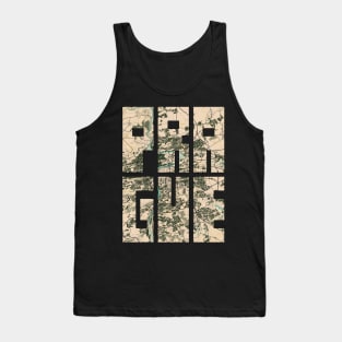 Prague, Czech Republic City Map Typography - Vintage Tank Top